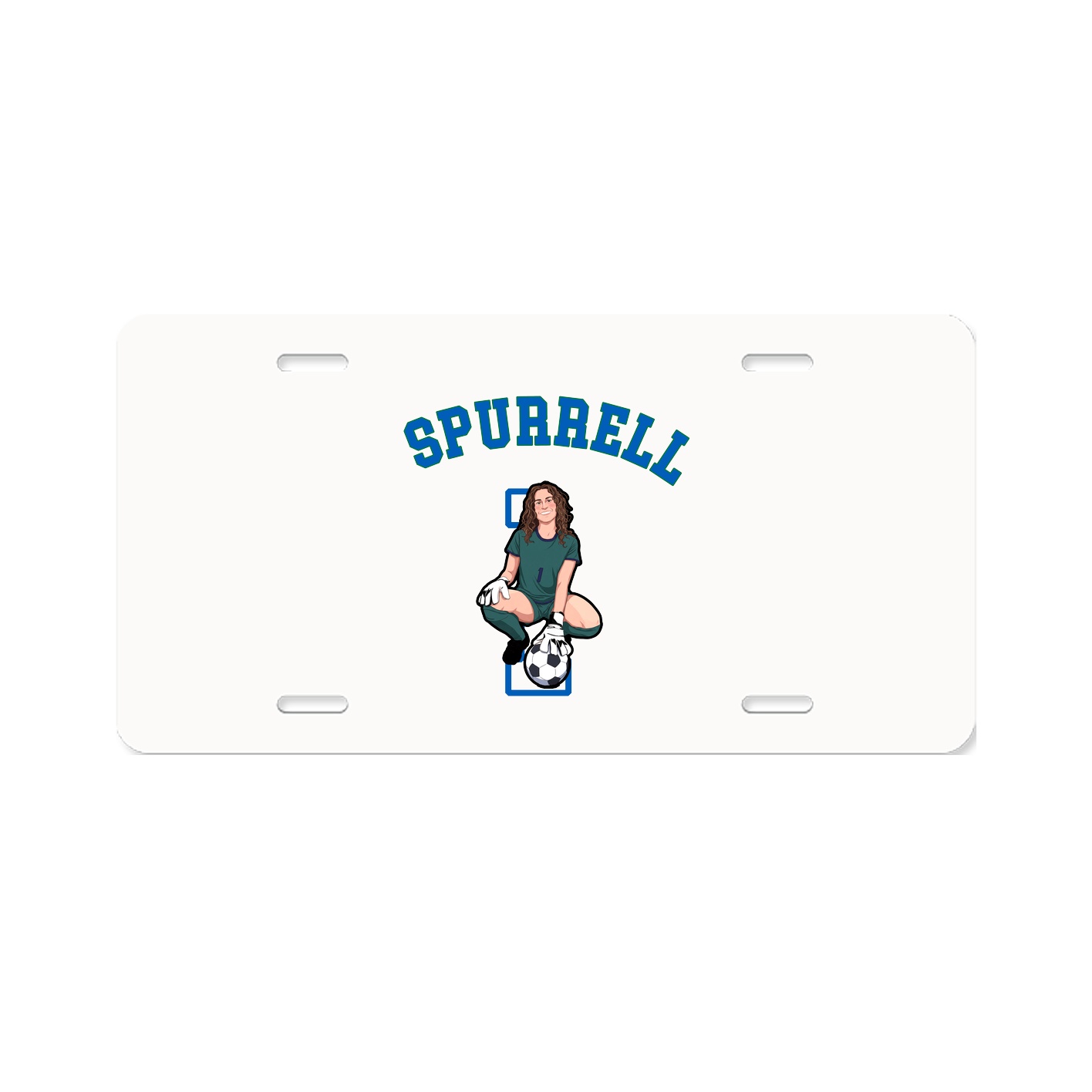 License Plate — Shirsey Arch in Classic
