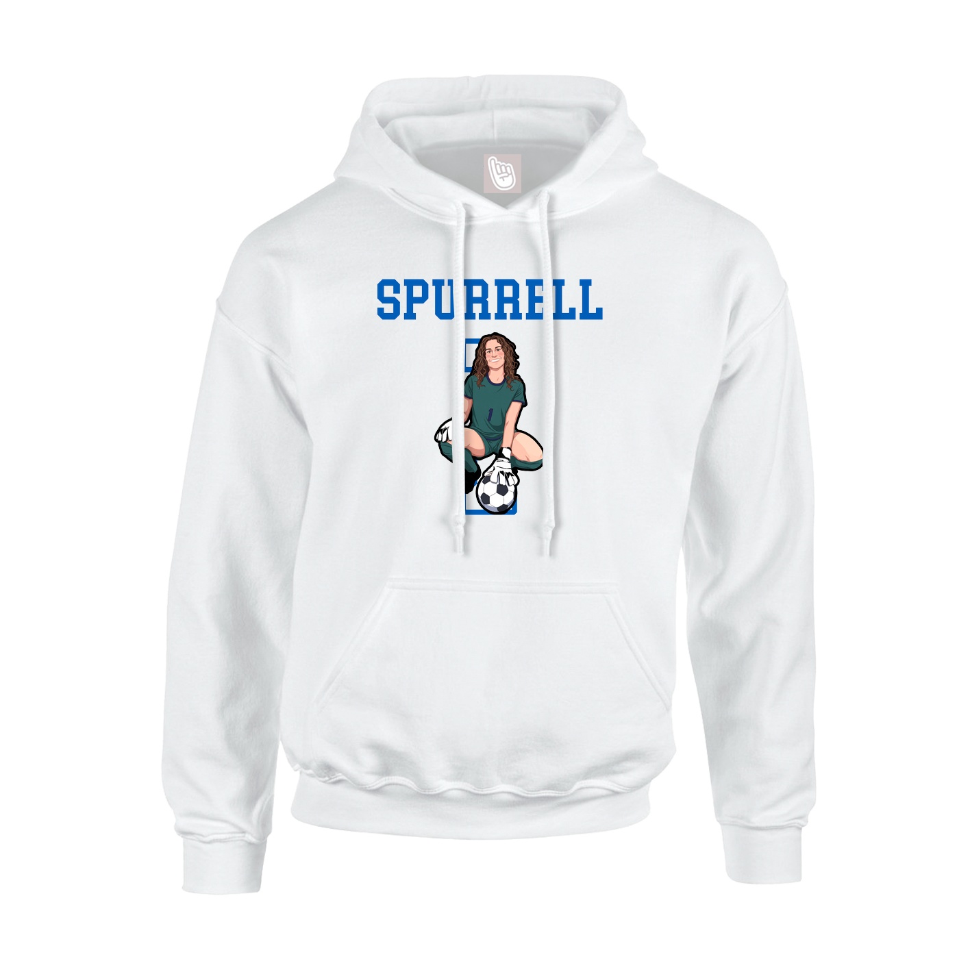 Youth Hoodie — Shirsey in White