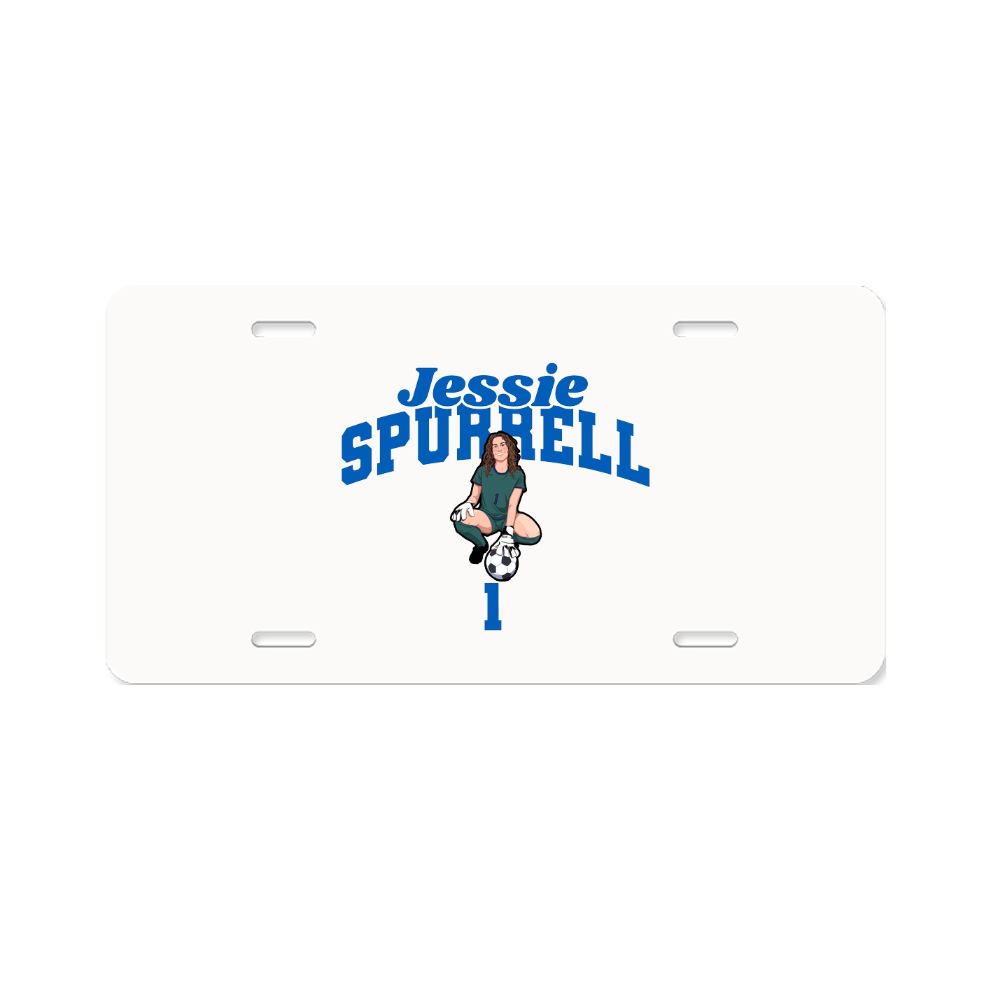License Plate — Signature Arch in Classic