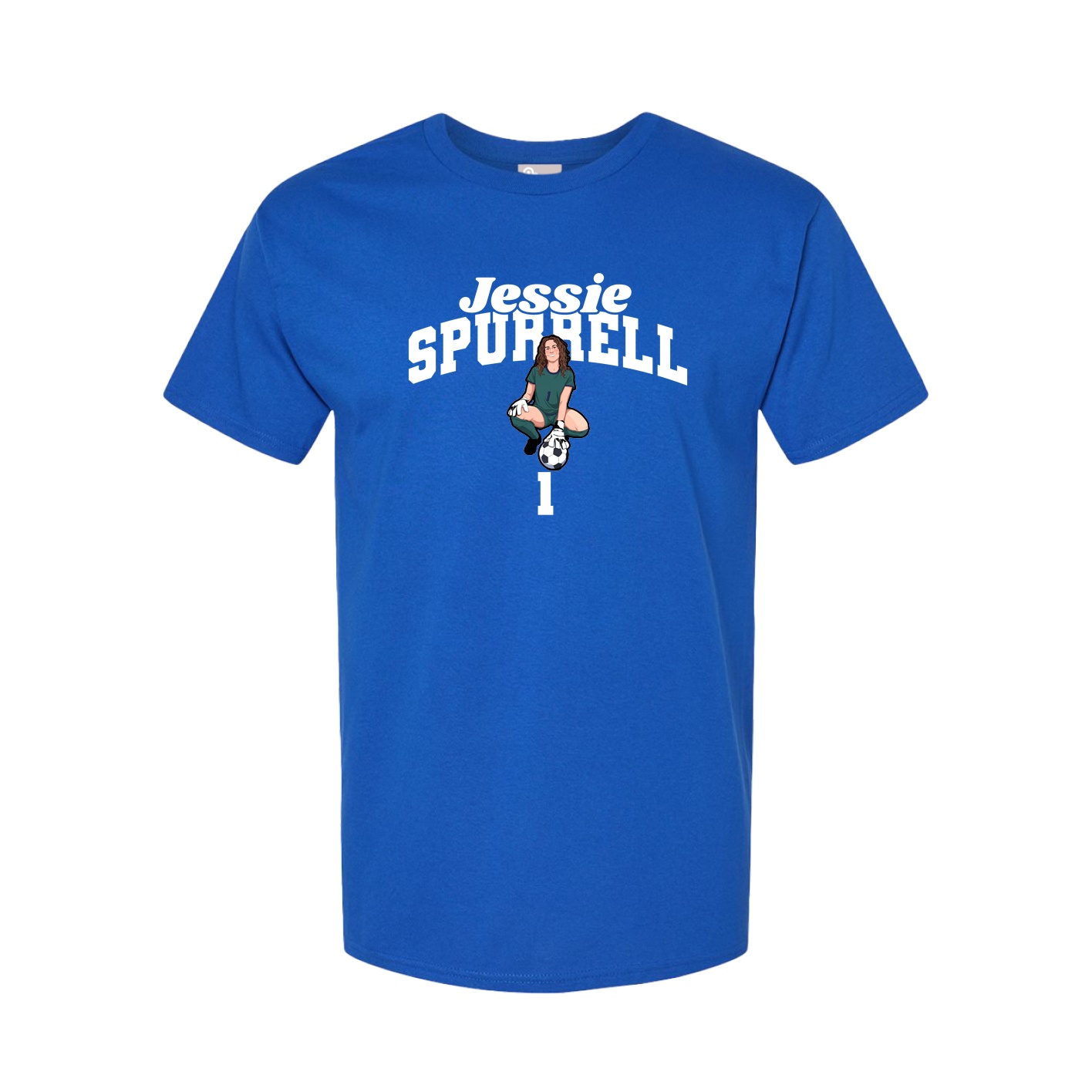 Tee — Signature Arch in Royal