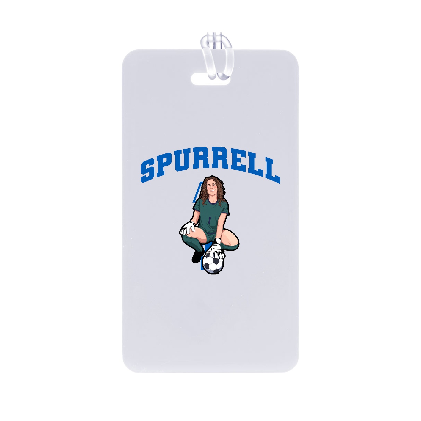 Bag Tag — Number in Classic