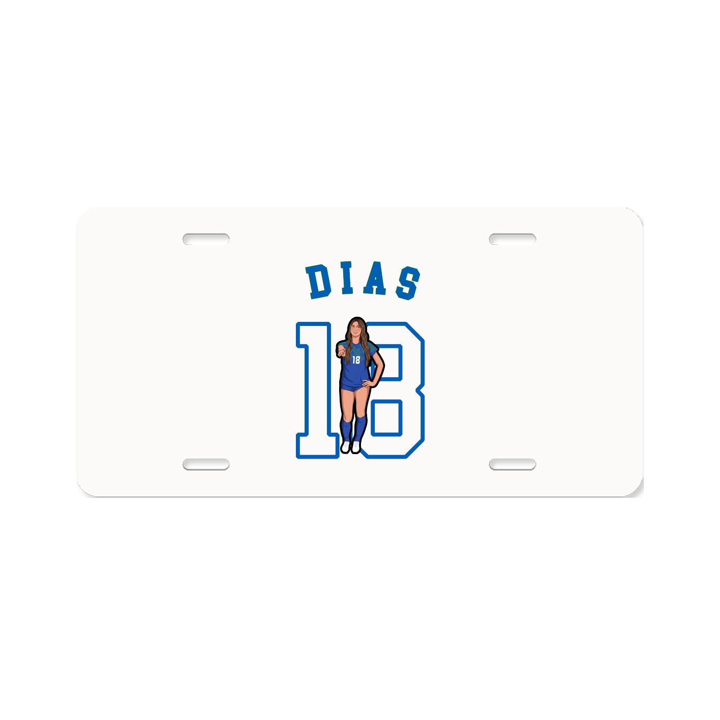 License Plate — Shirsey Arch in Classic