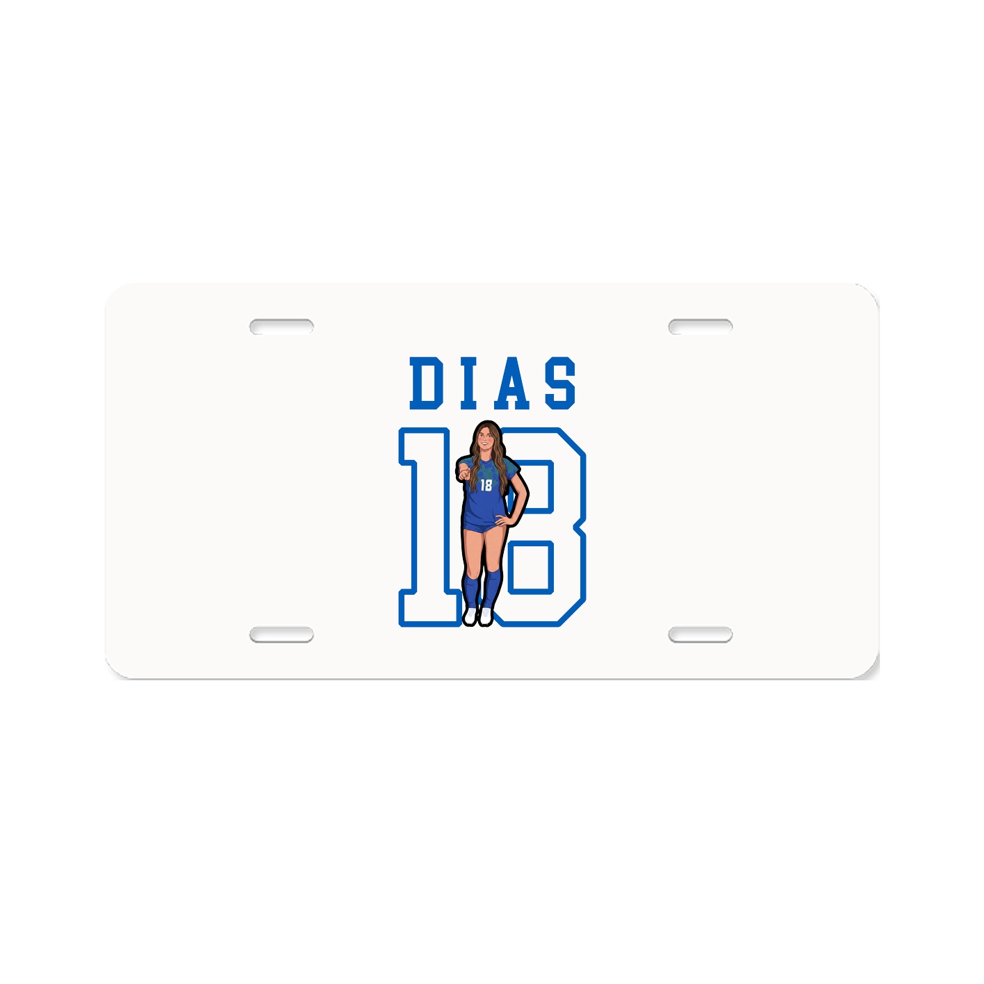 License Plate — Shirsey in Classic