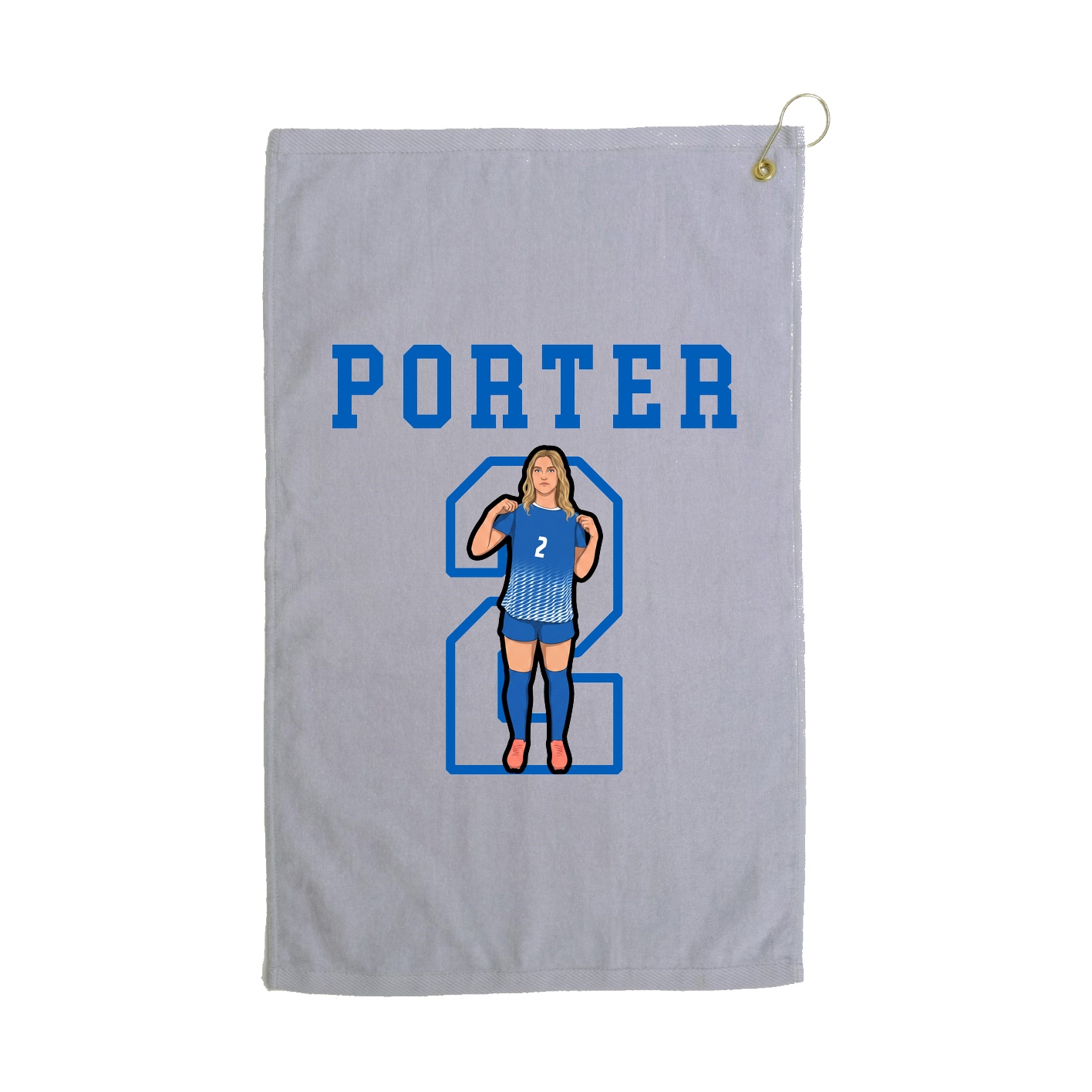 Golf Towel — Shirsey in Grey