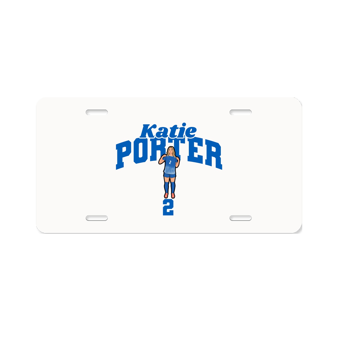 License Plate — Signature Arch in Classic