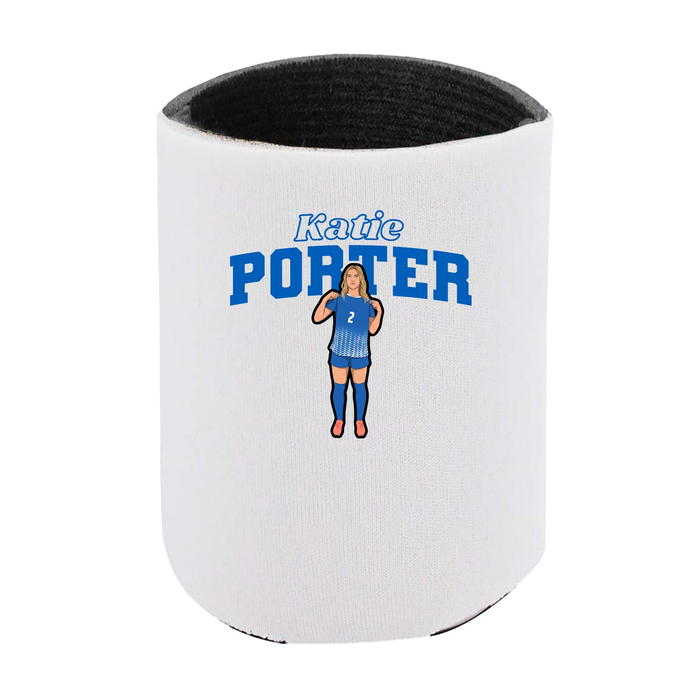 Can Holder — Name Arch in White