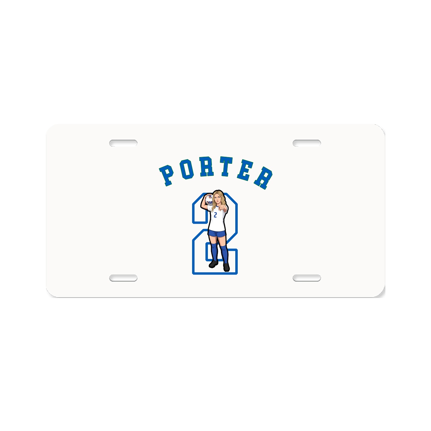 License Plate — Shirsey Arch in Classic