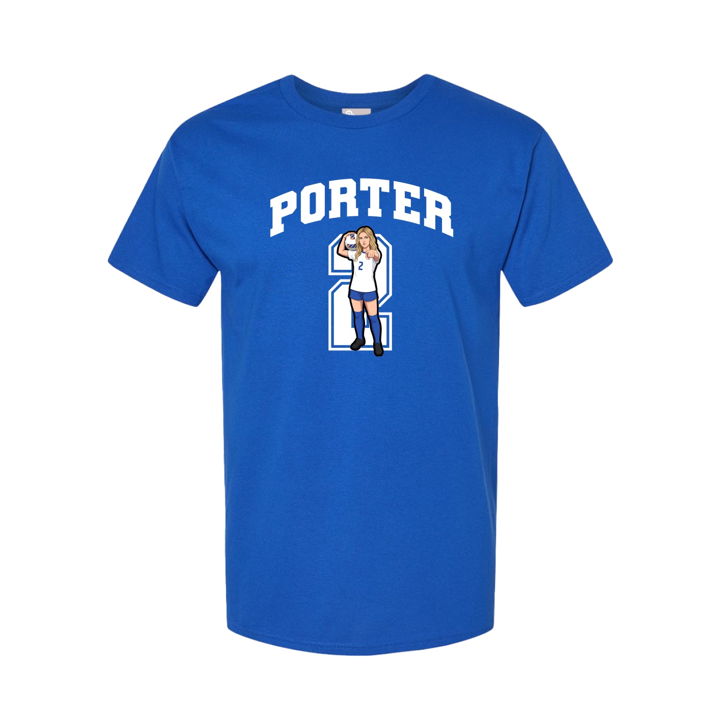 Tee — Number in Royal