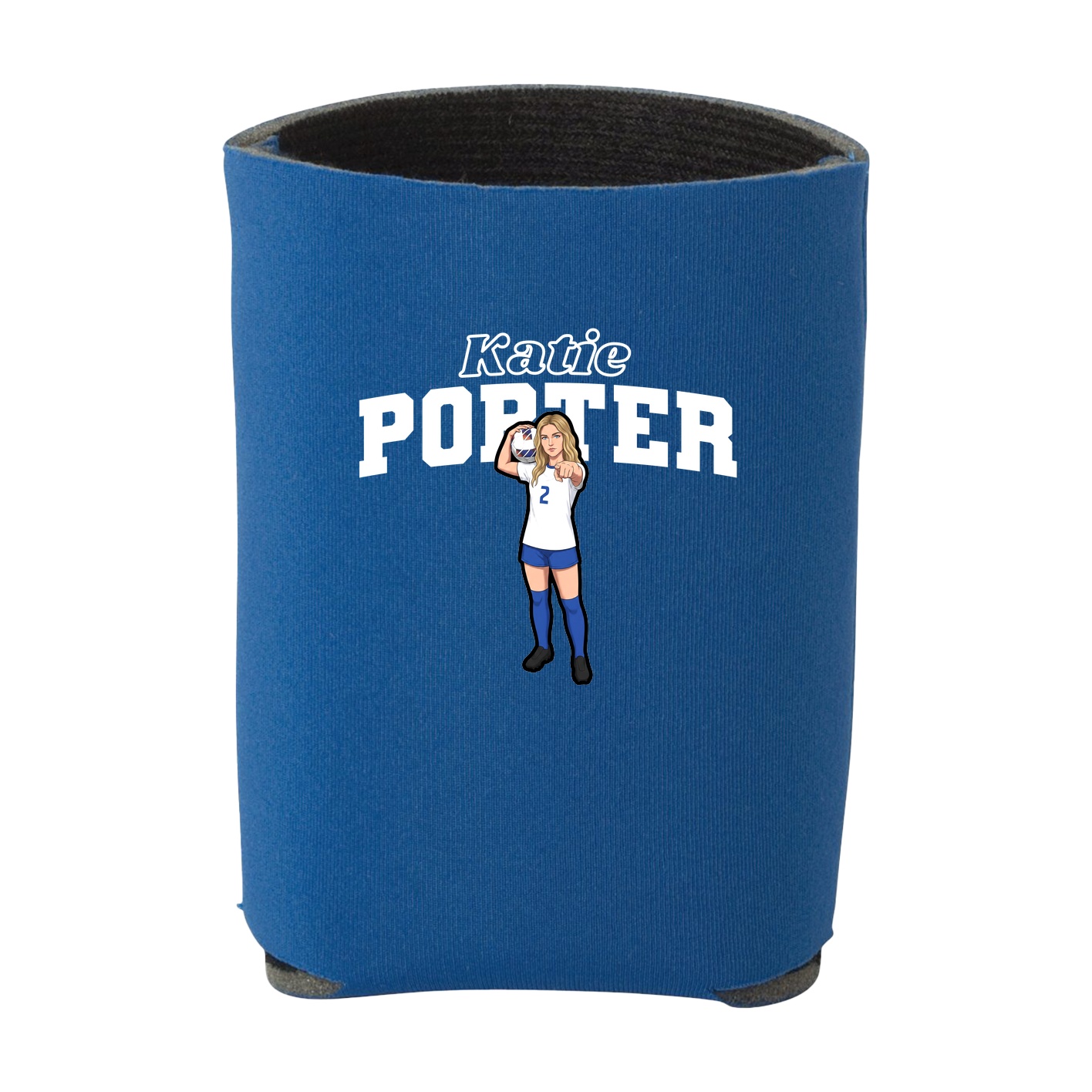 Can Holder — Name Arch in Royal