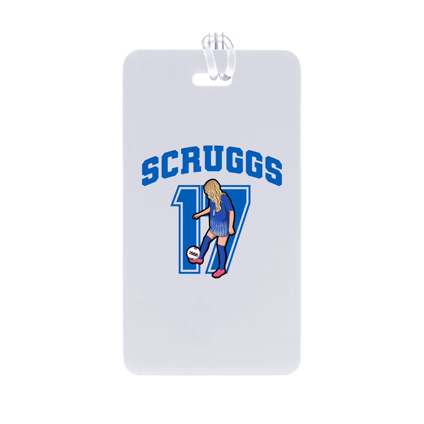 Bag Tag — Number in Classic