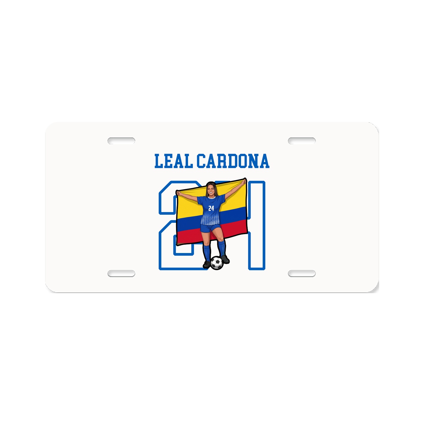 License Plate — Shirsey in Classic