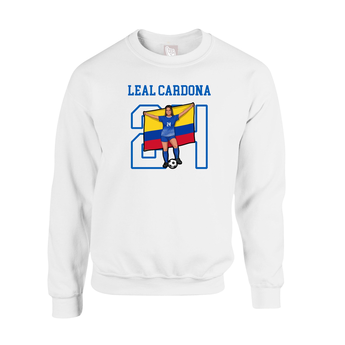 Fleece Crew — Shirsey in White