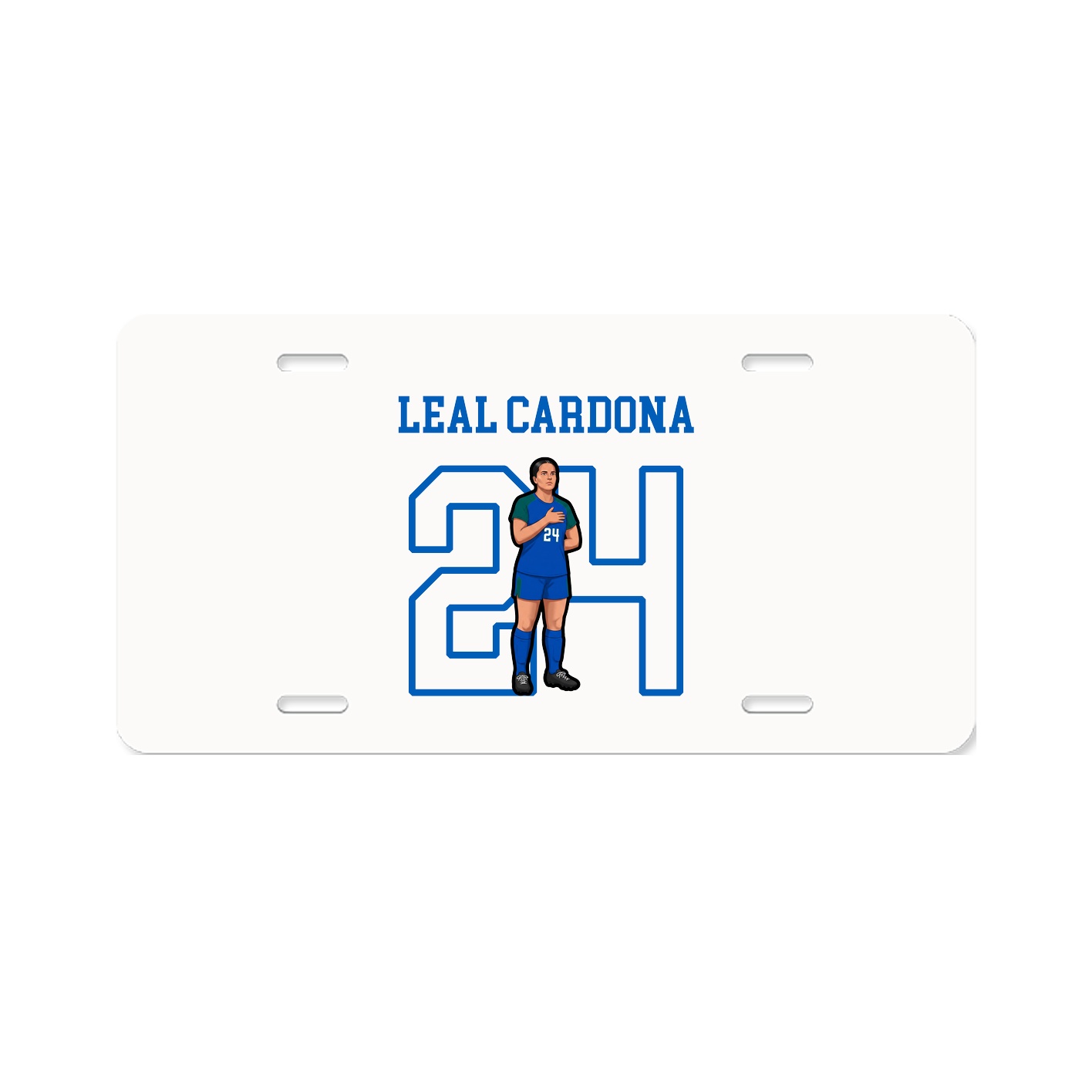 License Plate — Shirsey in Classic