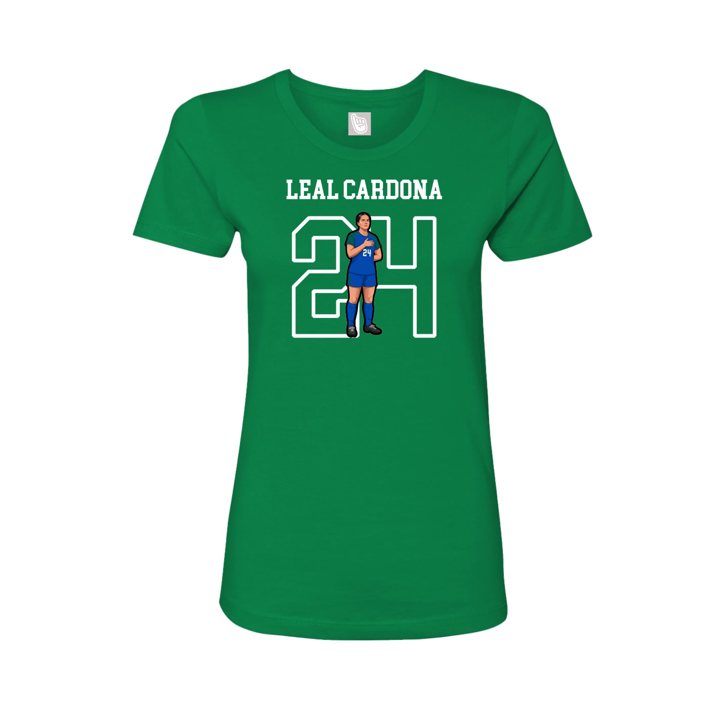 Fitted Women's Tee — Shirsey in Green