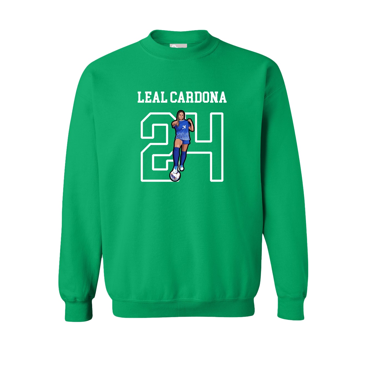 Fleece Crew — Shirsey in Green
