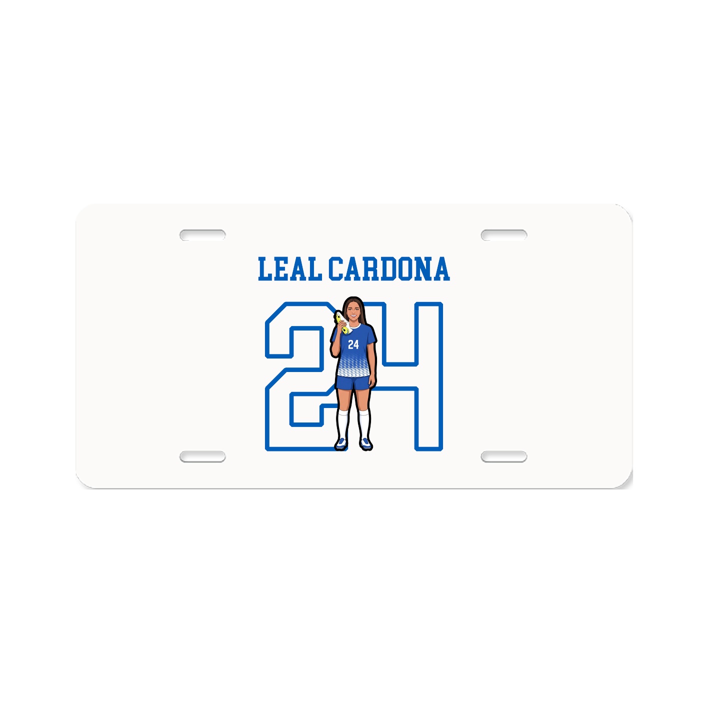License Plate — Shirsey in Classic