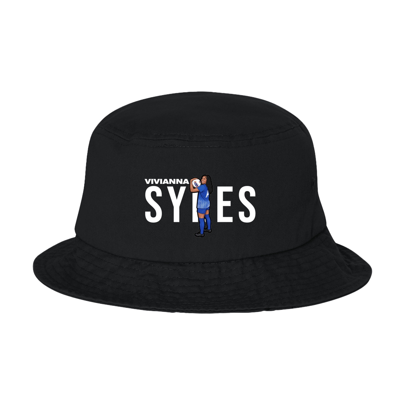 Bucket Cap — Player Name in Black