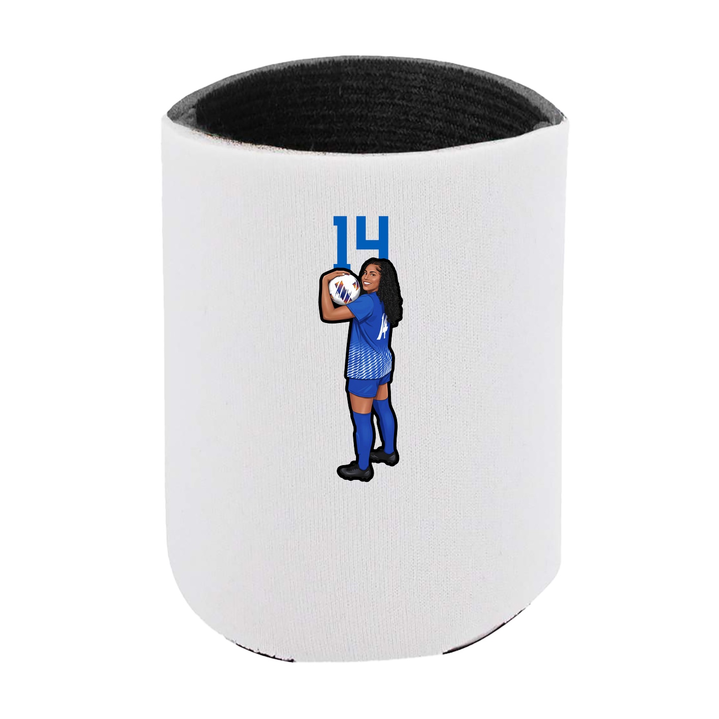 Can Holder — Number Top in White