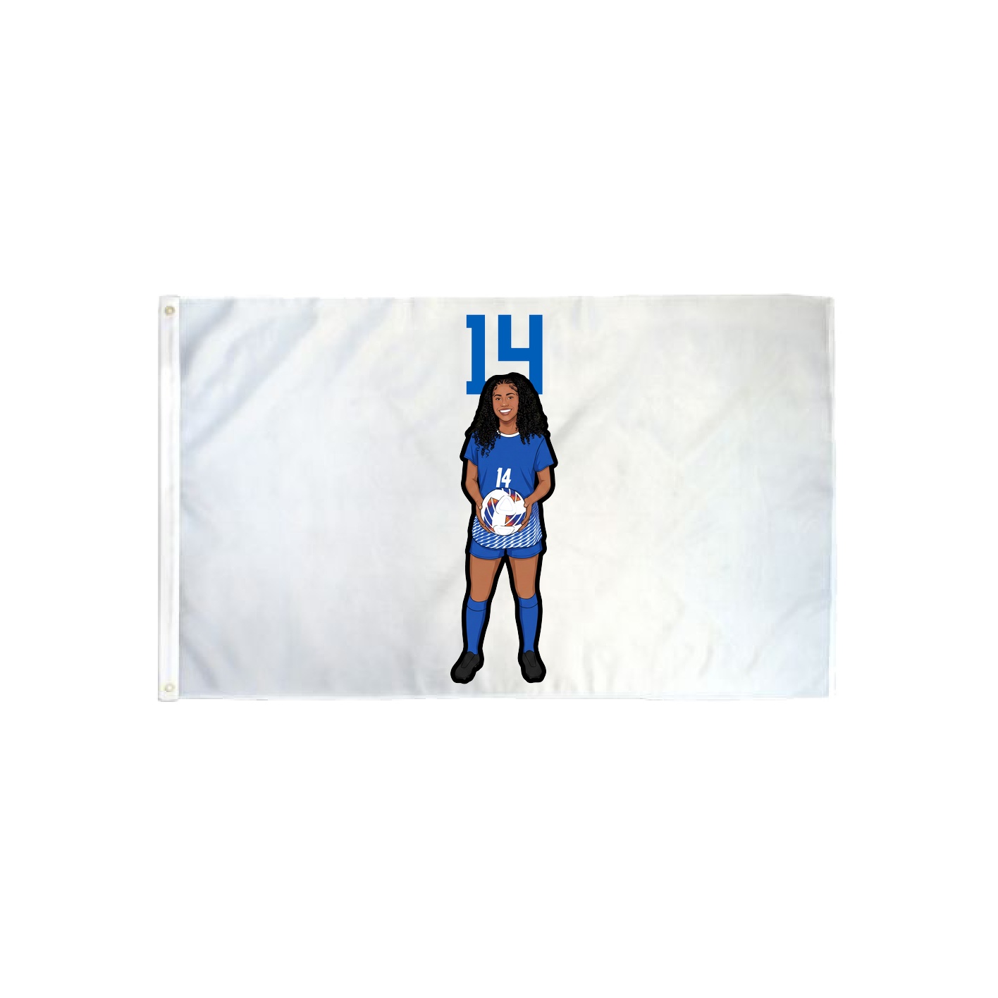 3x5 Flag — Number Top in Classic