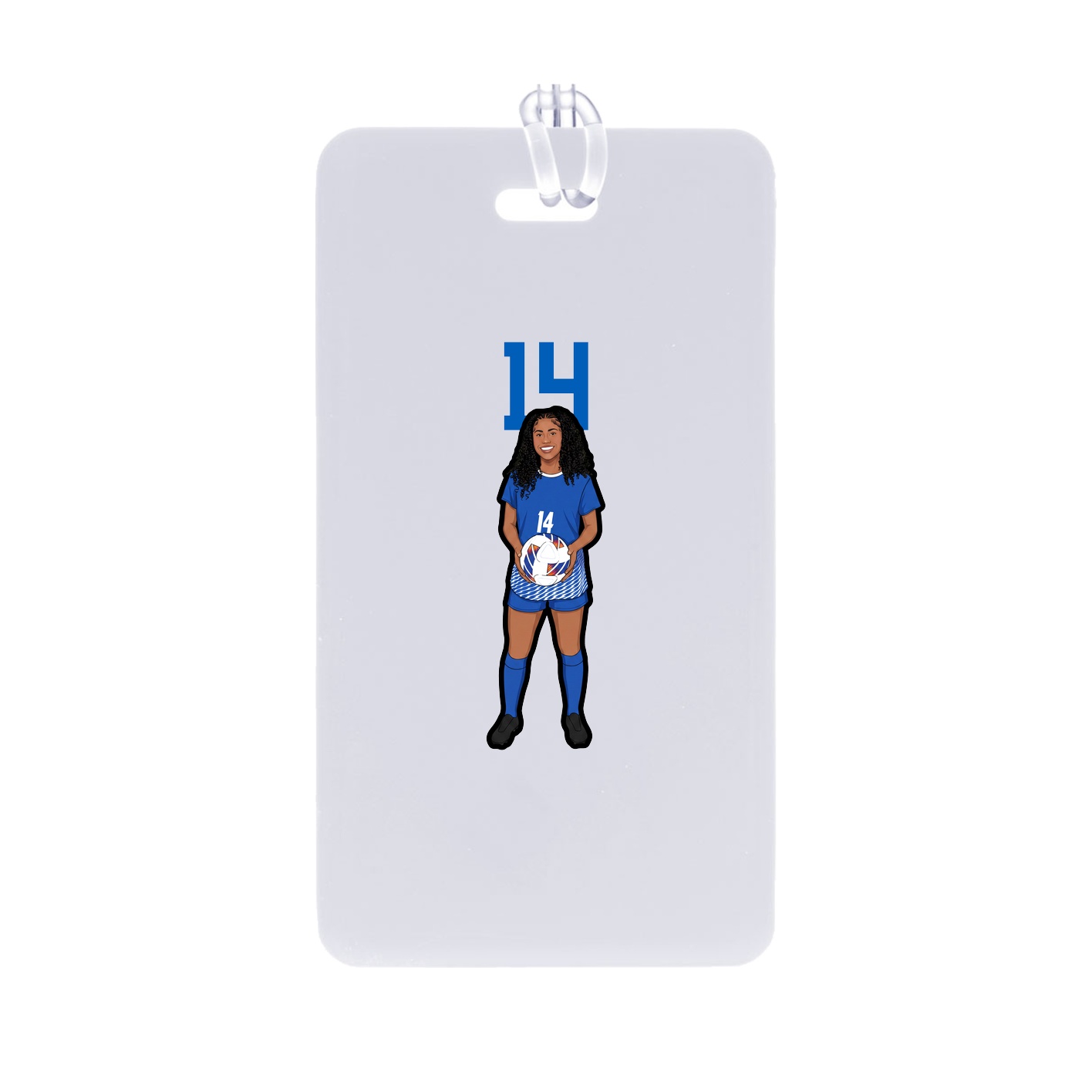 Bag Tag — Number Top in Classic