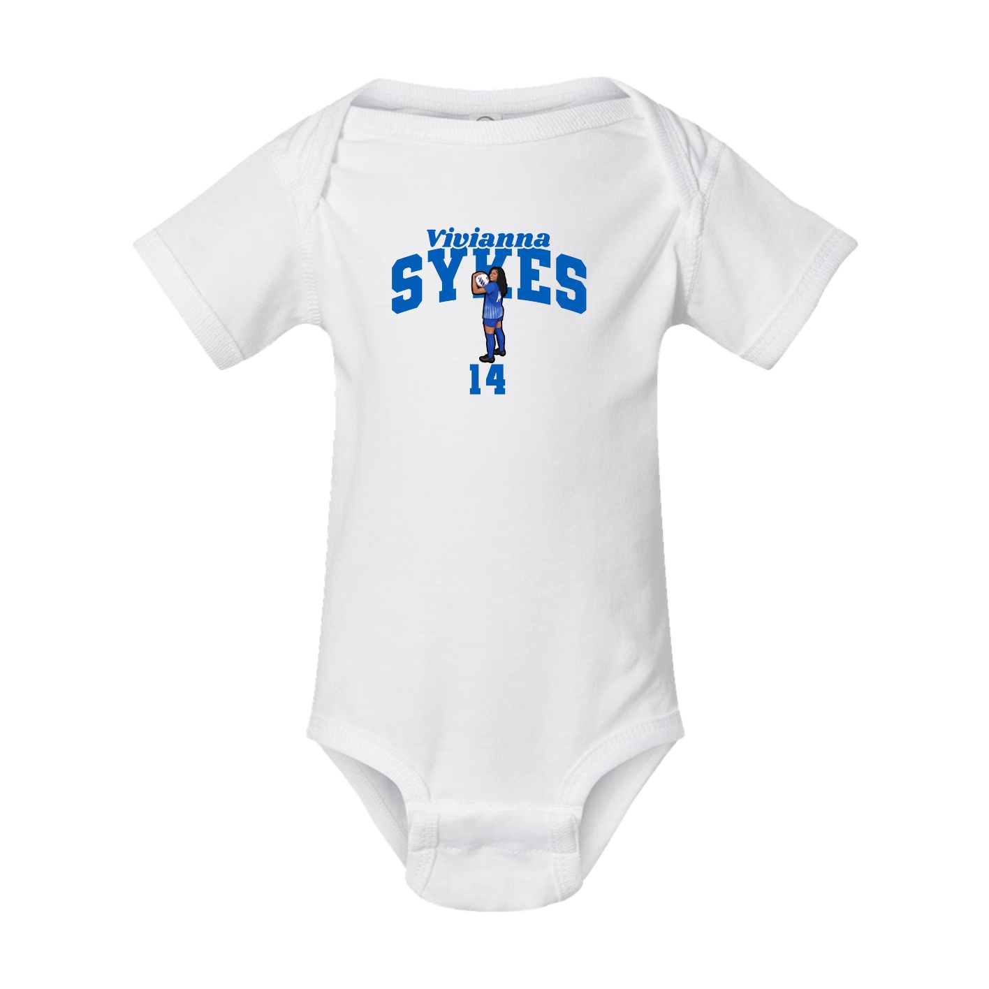 Baby Onesie — Signature Arch in White