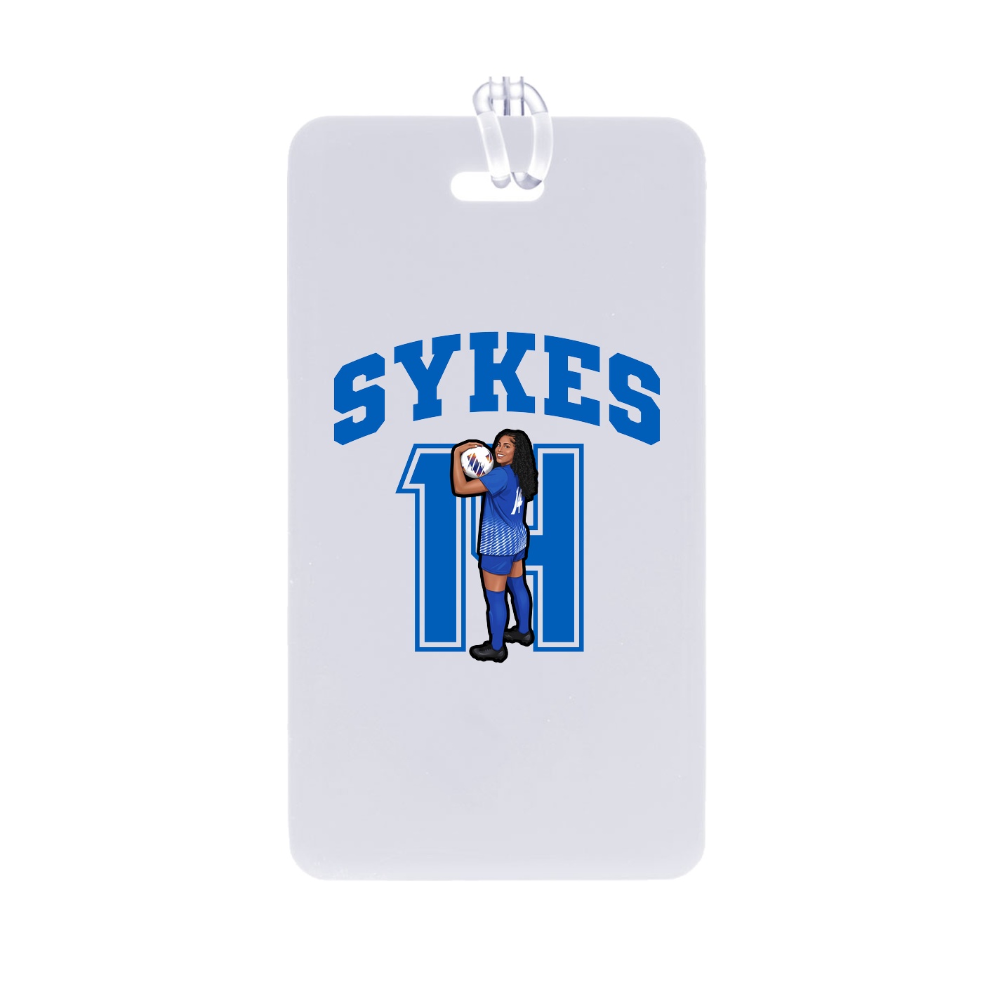 Bag Tag — Number in Classic