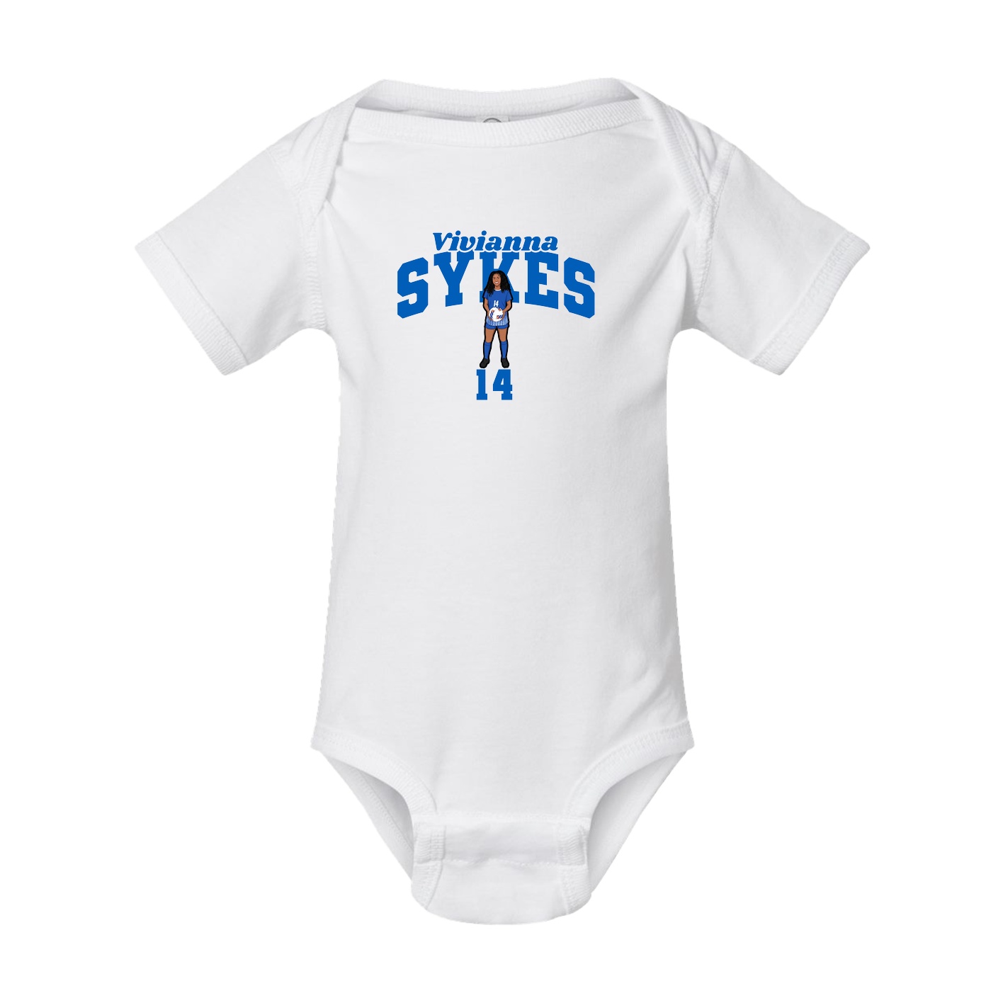 Baby Onesie — Signature Arch in White