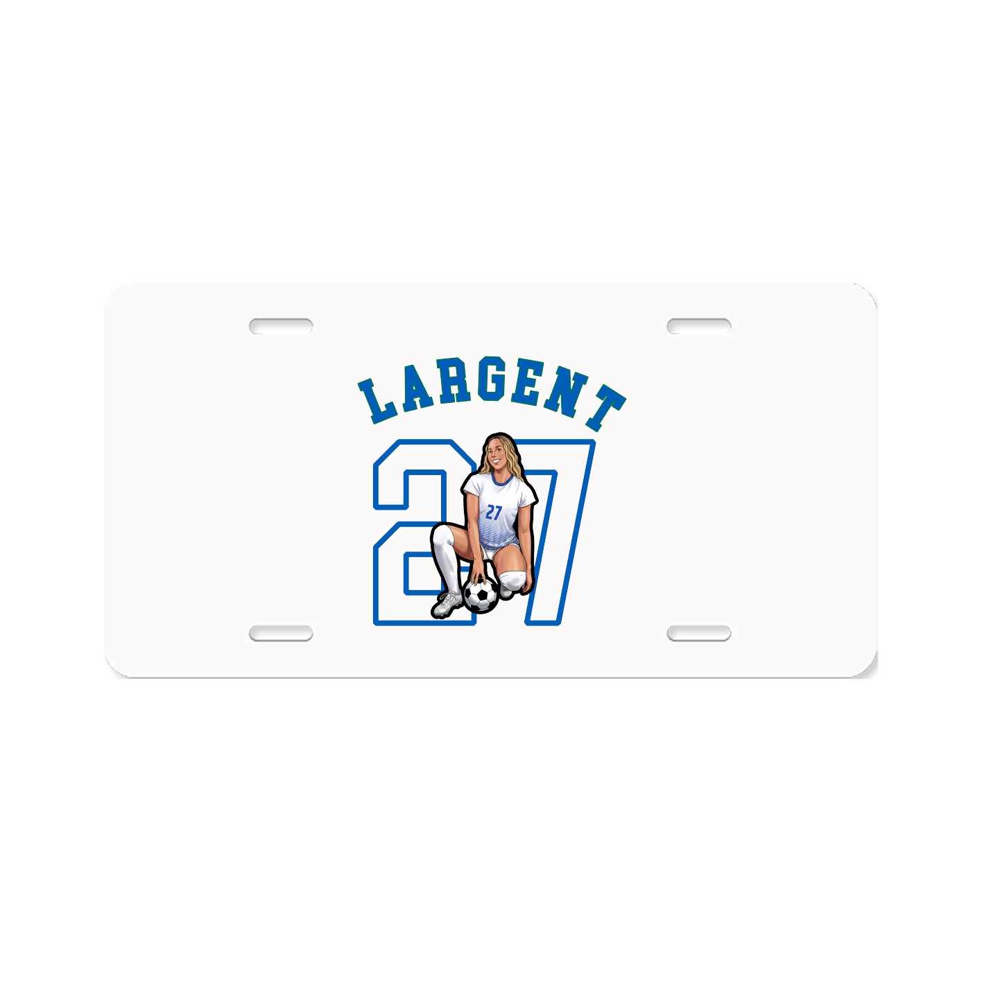 License Plate — Shirsey Arch in Classic