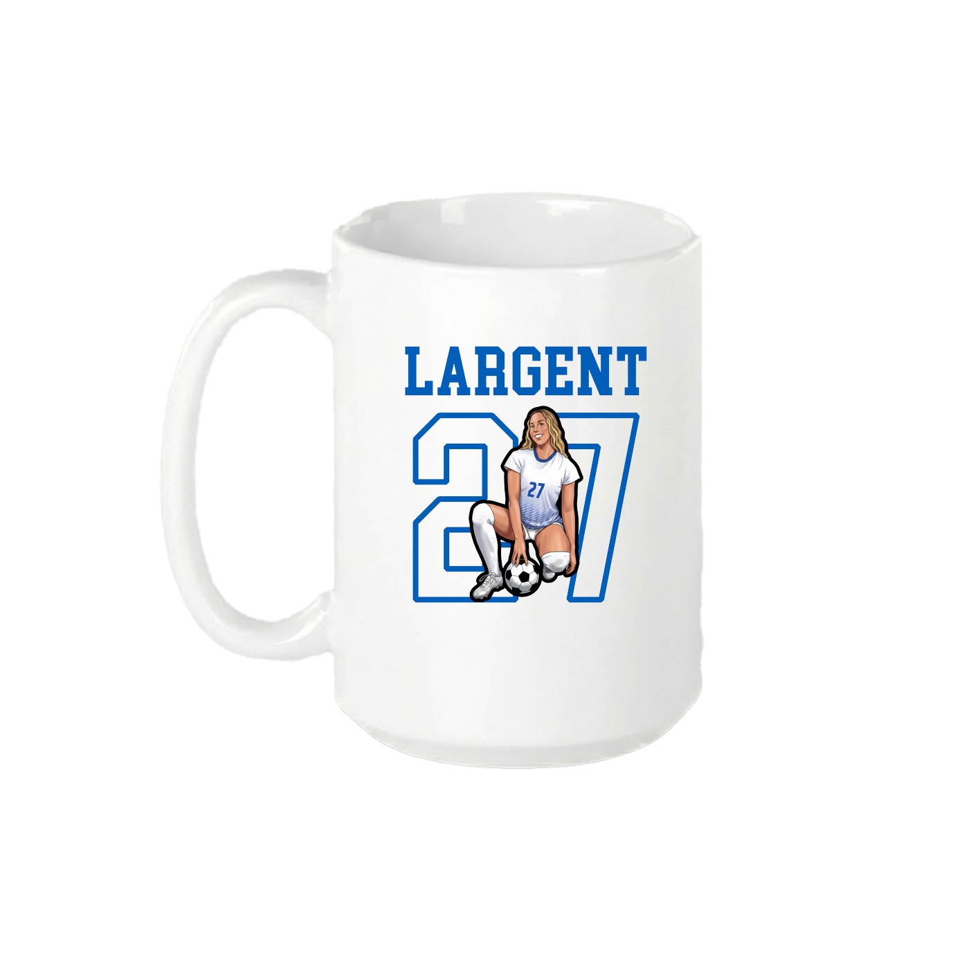 15oz Coffee Mug — Shirsey in White