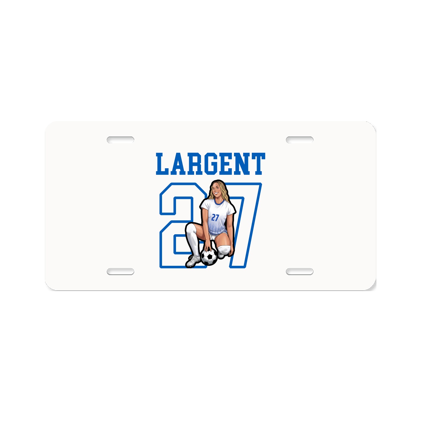 License Plate — Shirsey in Classic
