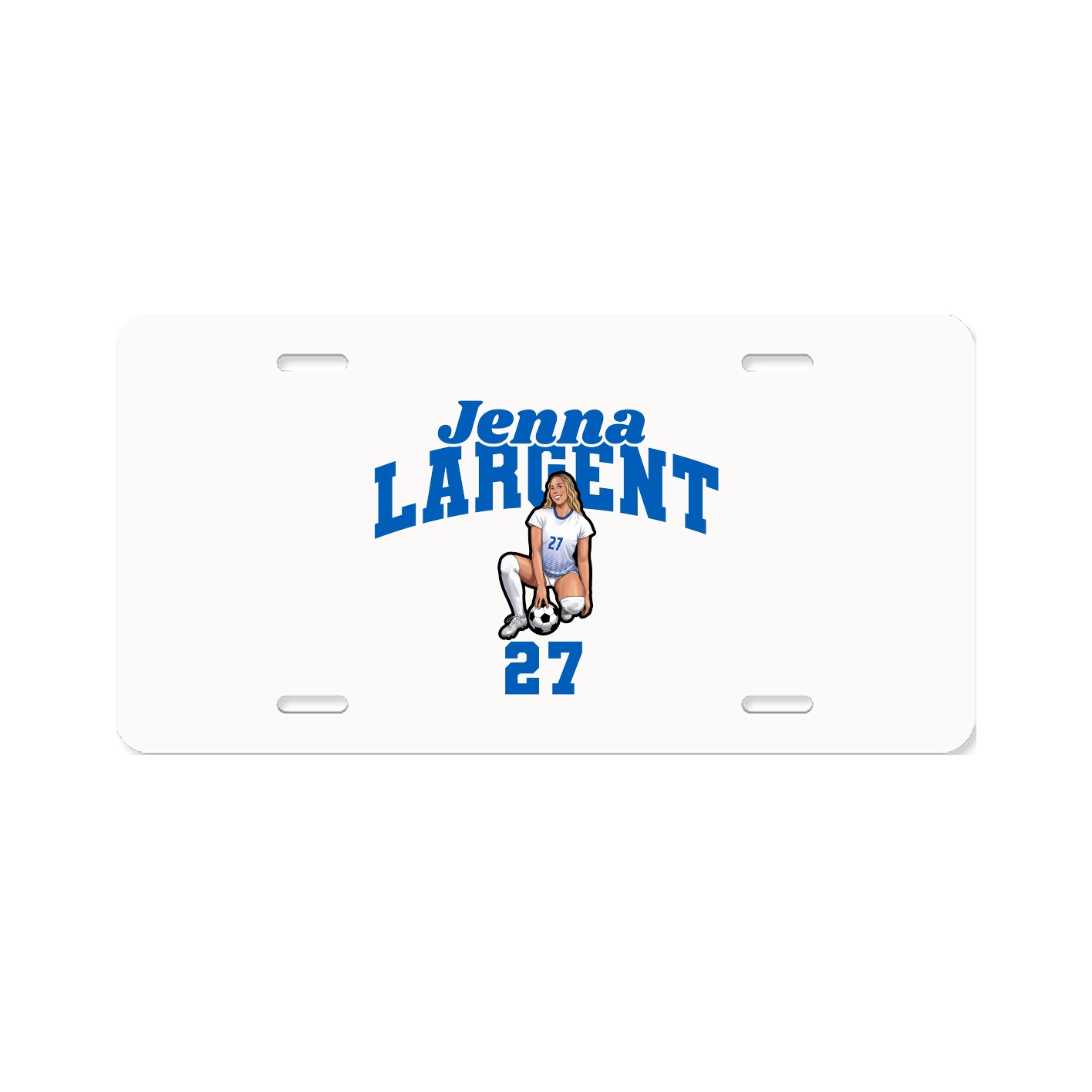License Plate — Signature Arch in Classic
