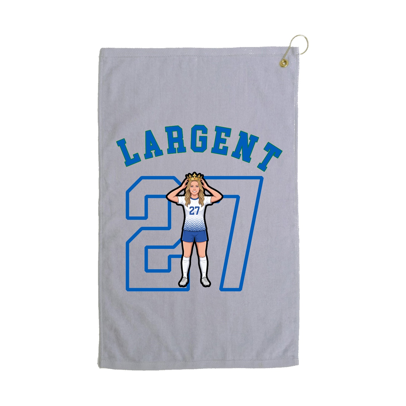 Golf Towel — Shirsey Arch in Grey