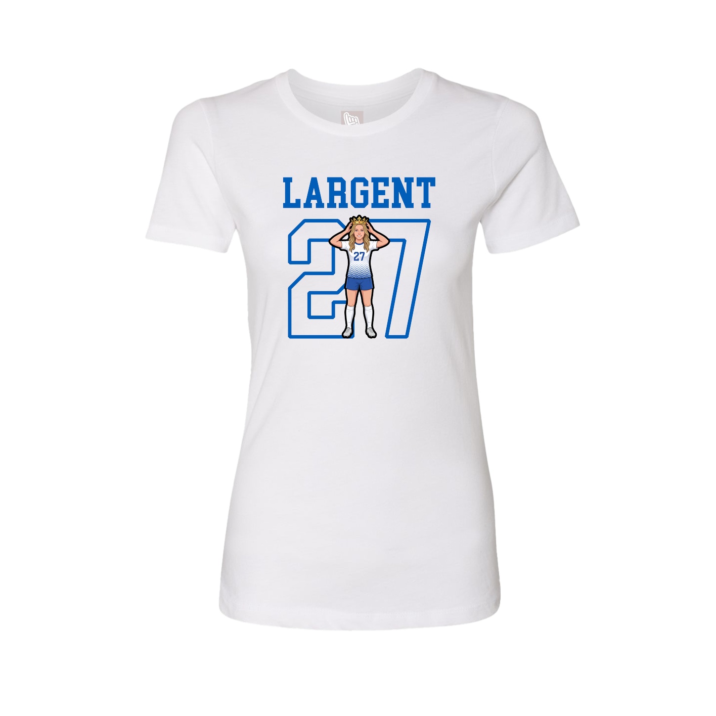 Fitted Women's Tee — Shirsey in White