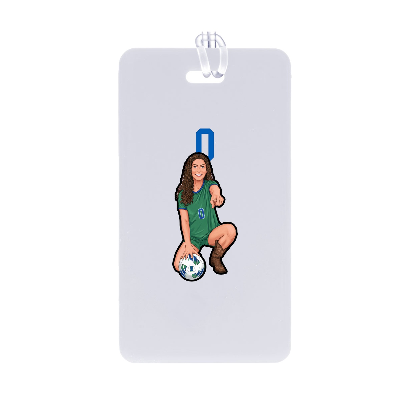 Bag Tag — Number Top in Classic