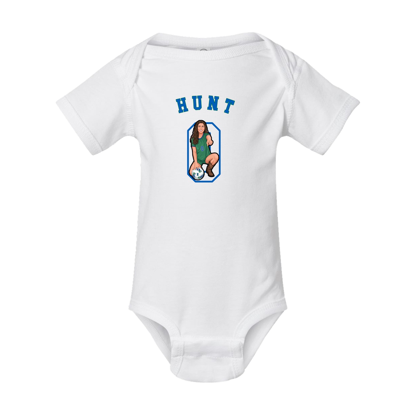 Baby Onesie — Shirsey Arch in White