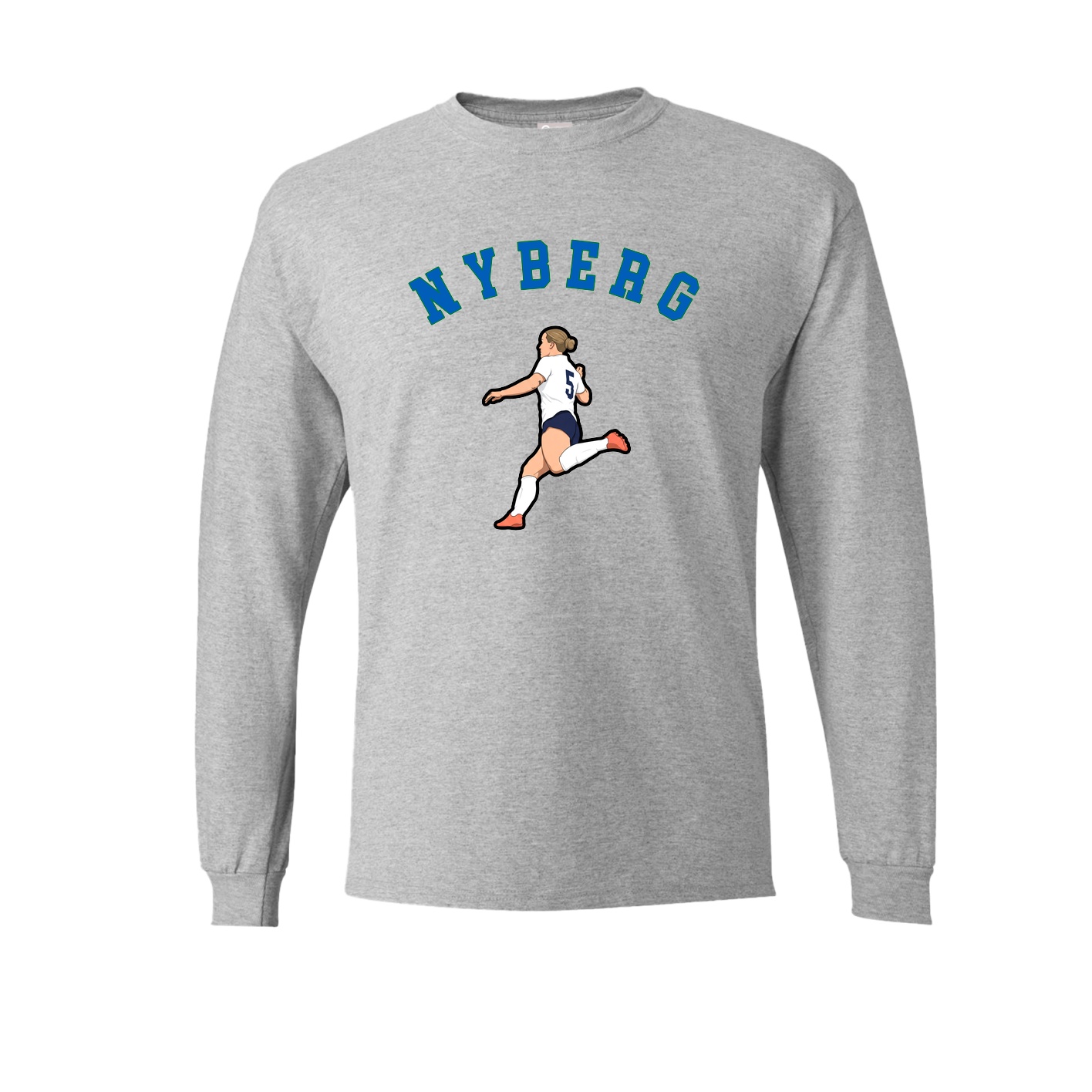Long Sleeve Tee — Shirsey Arch in Grey