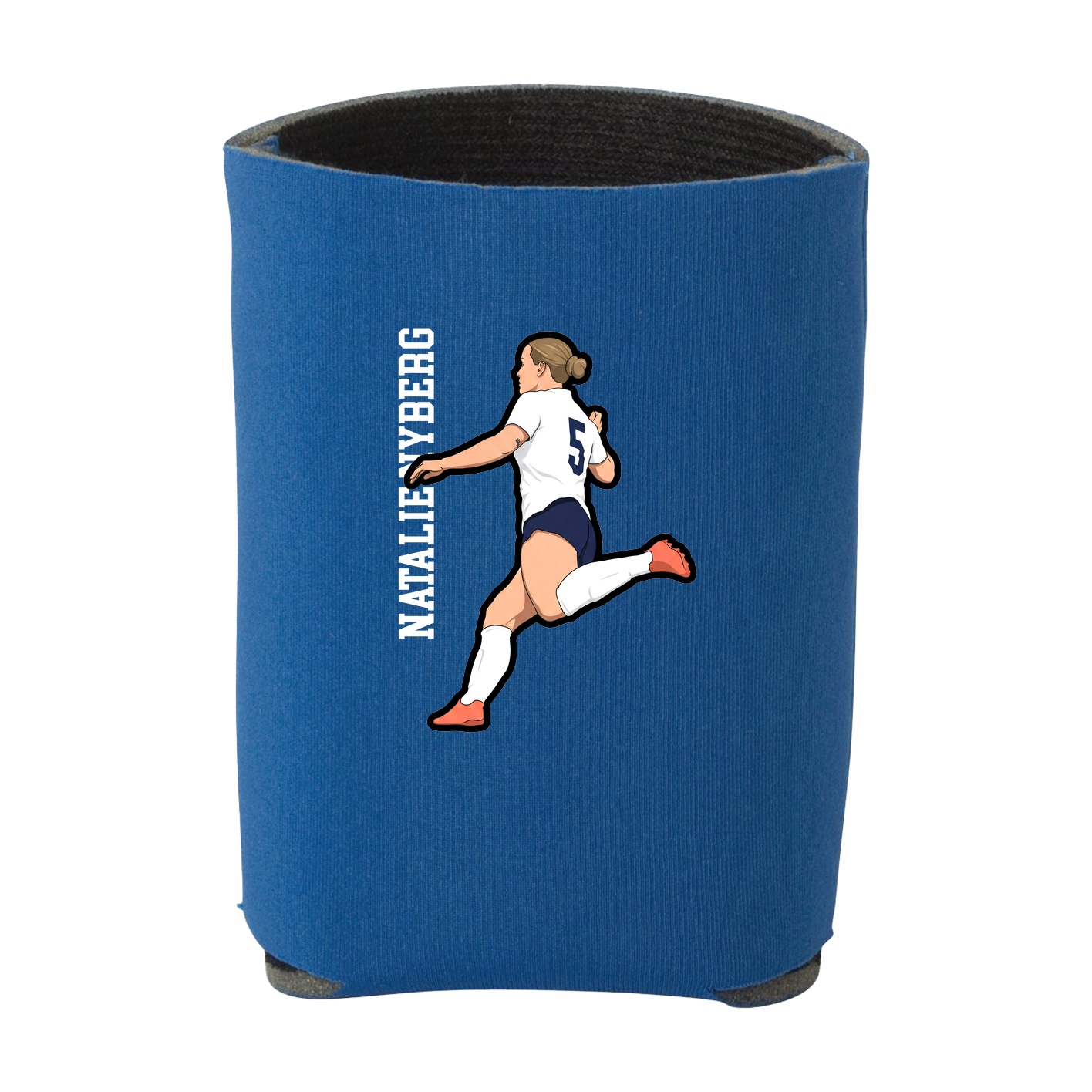 Can Holder — Name Vertical in Royal