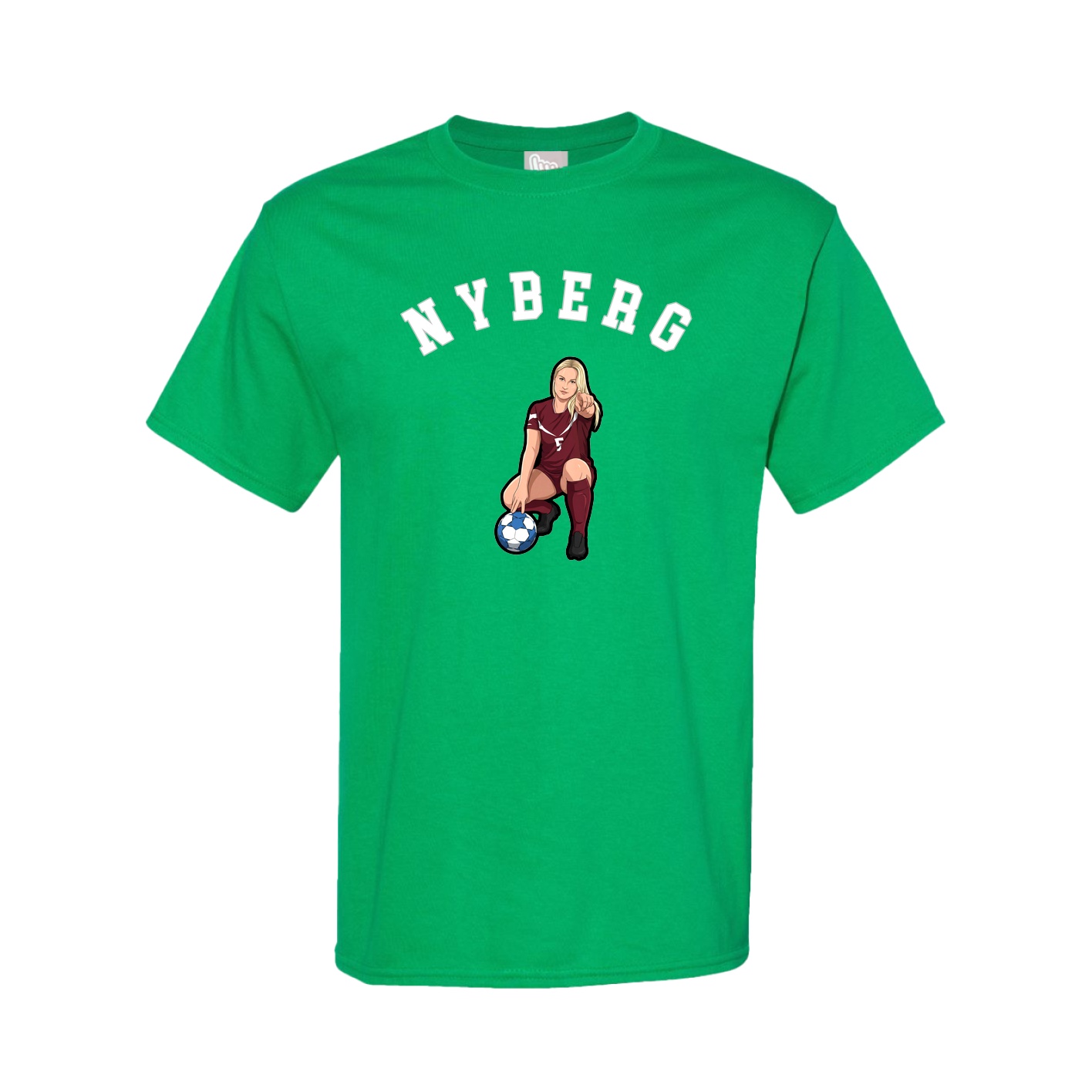 Youth Tee — Shirsey Arch in Green