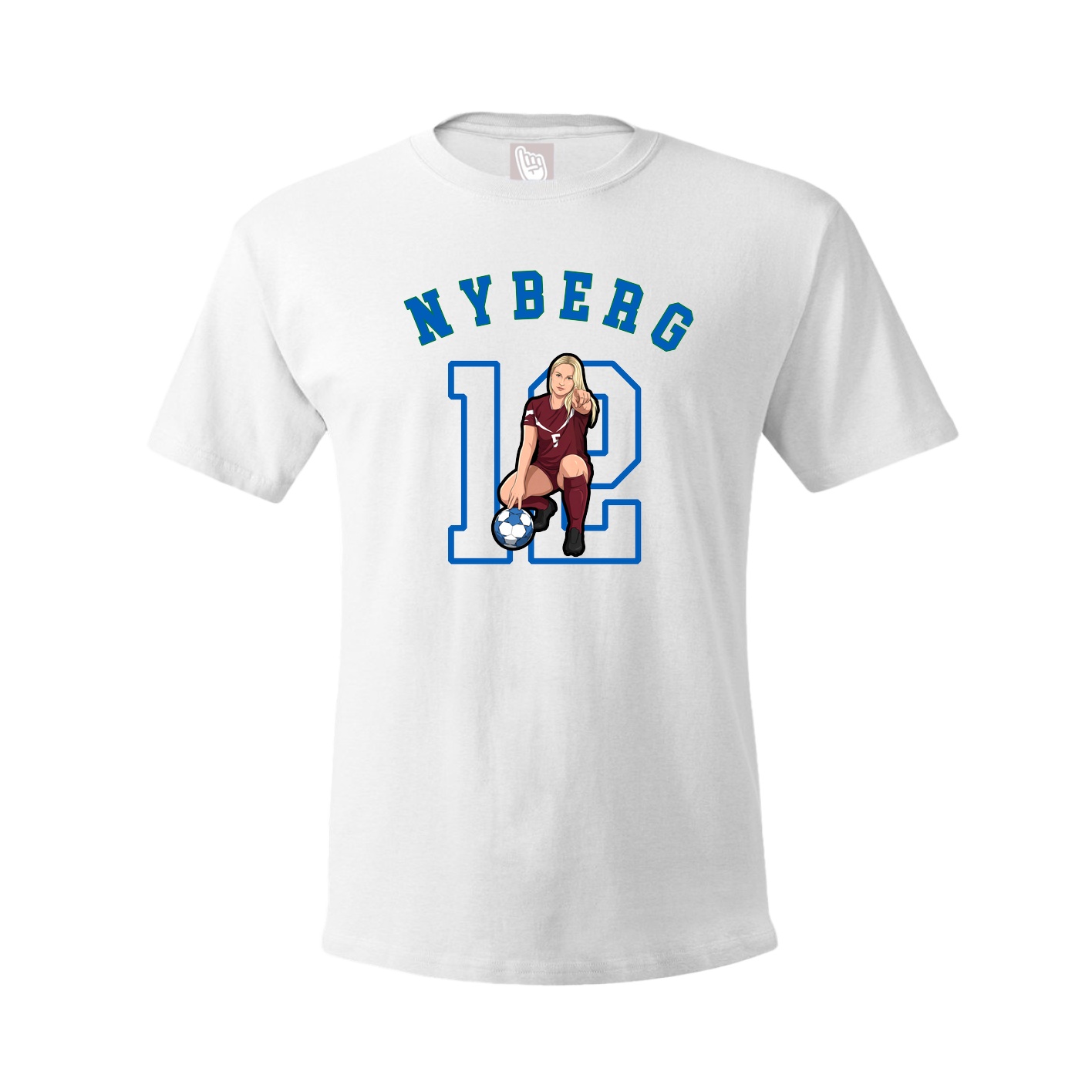 Youth Tee — Shirsey Arch in White