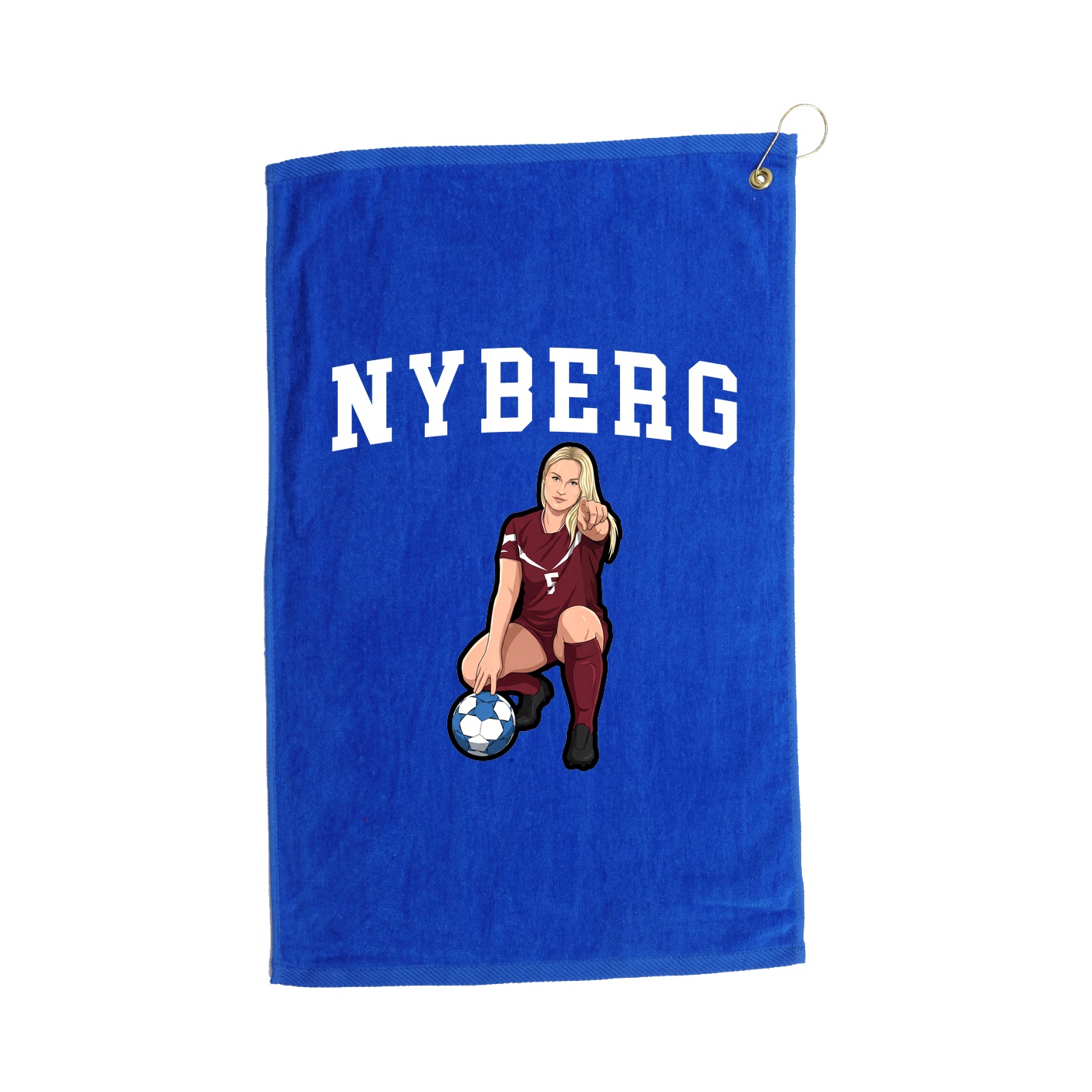 Golf Towel — Shirsey in Royal