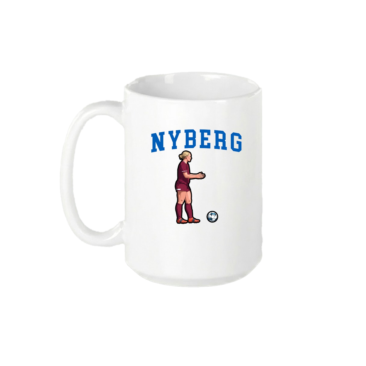15oz Coffee Mug — Shirsey in White