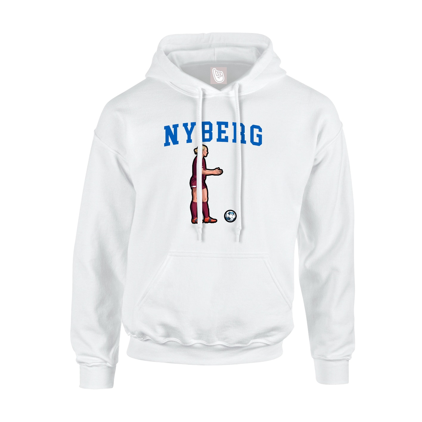 Youth Hoodie — Shirsey in White