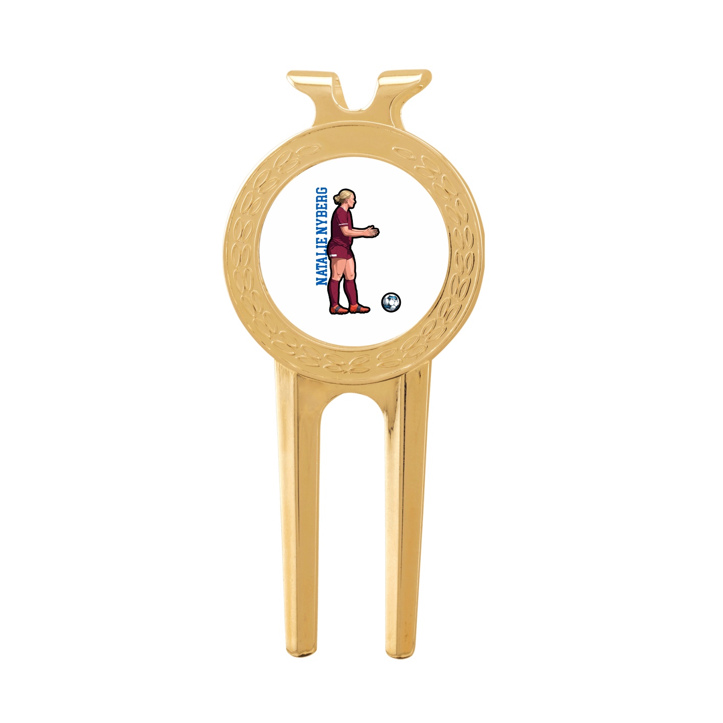 Divot Tool with Ball Marker — Name Vertical in Classic