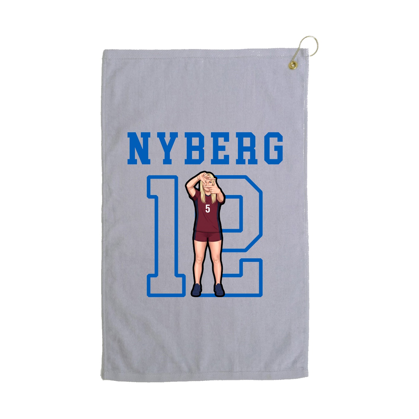 Golf Towel — Shirsey in Grey
