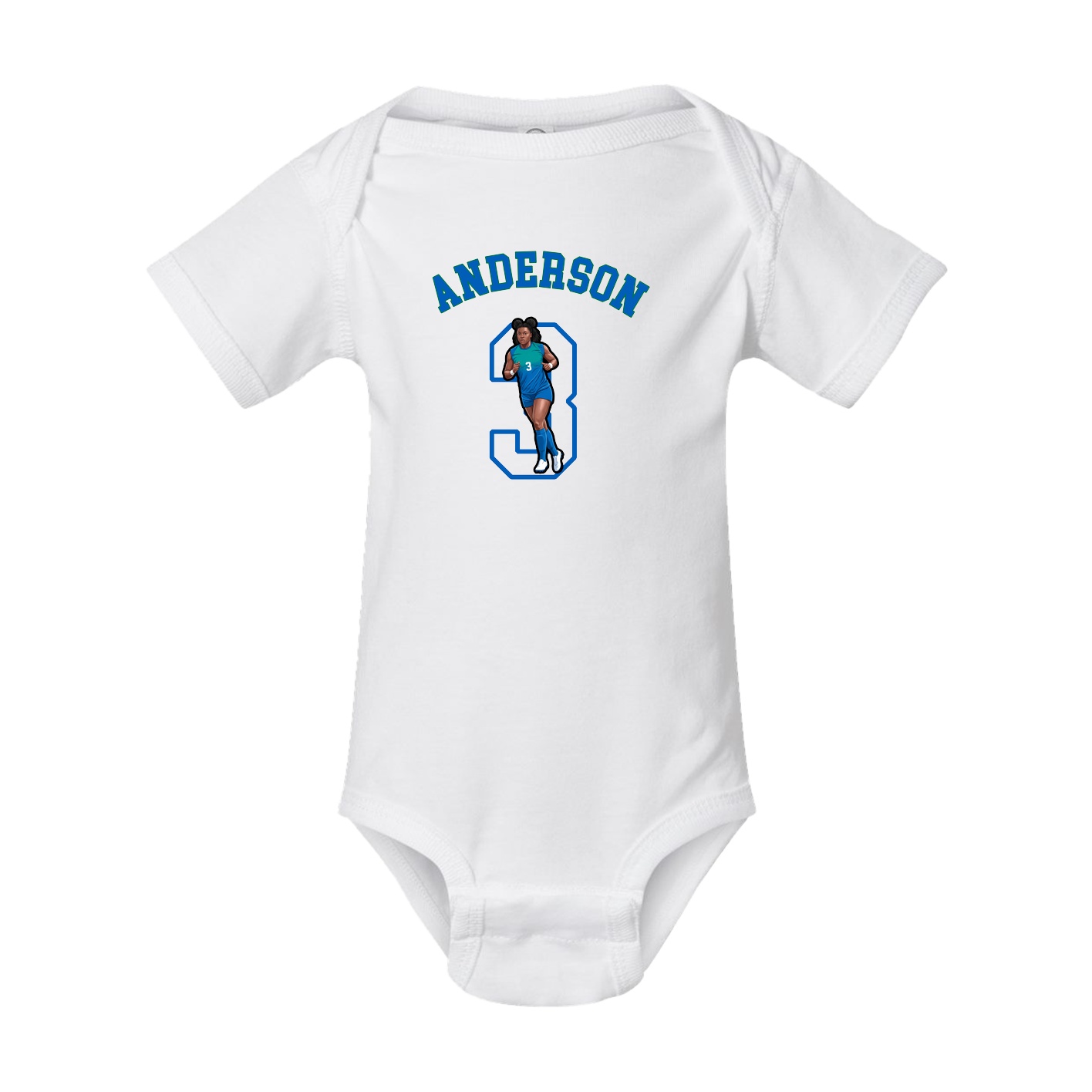 Baby Onesie — Shirsey Arch in White
