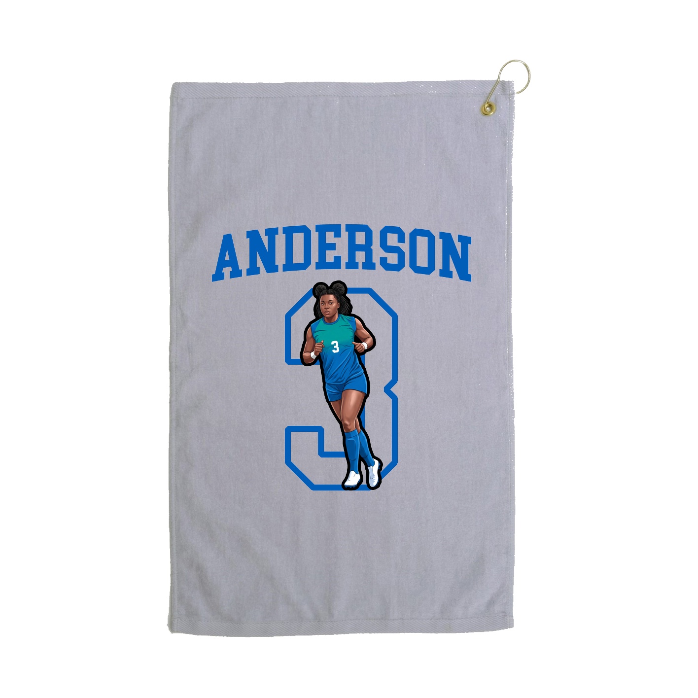 Golf Towel — Shirsey in Grey