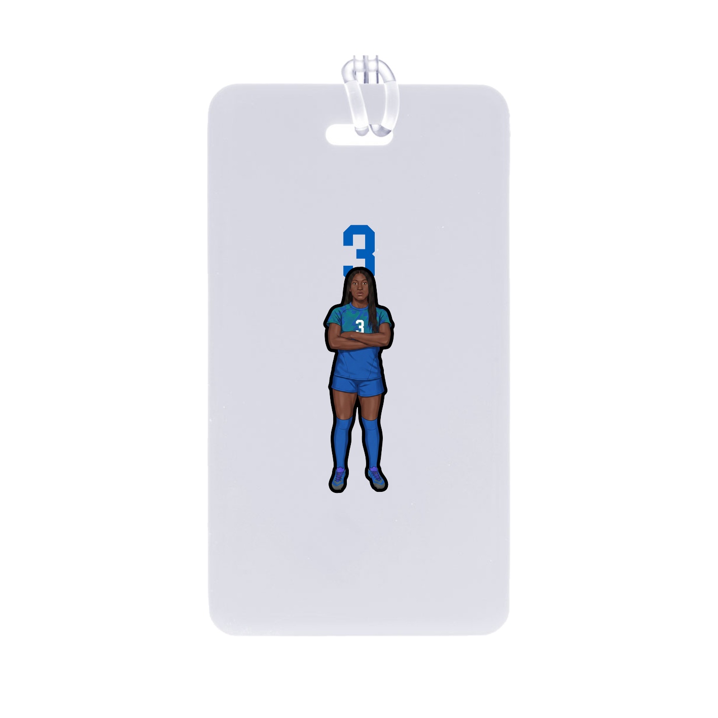 Bag Tag — Number Top in Classic