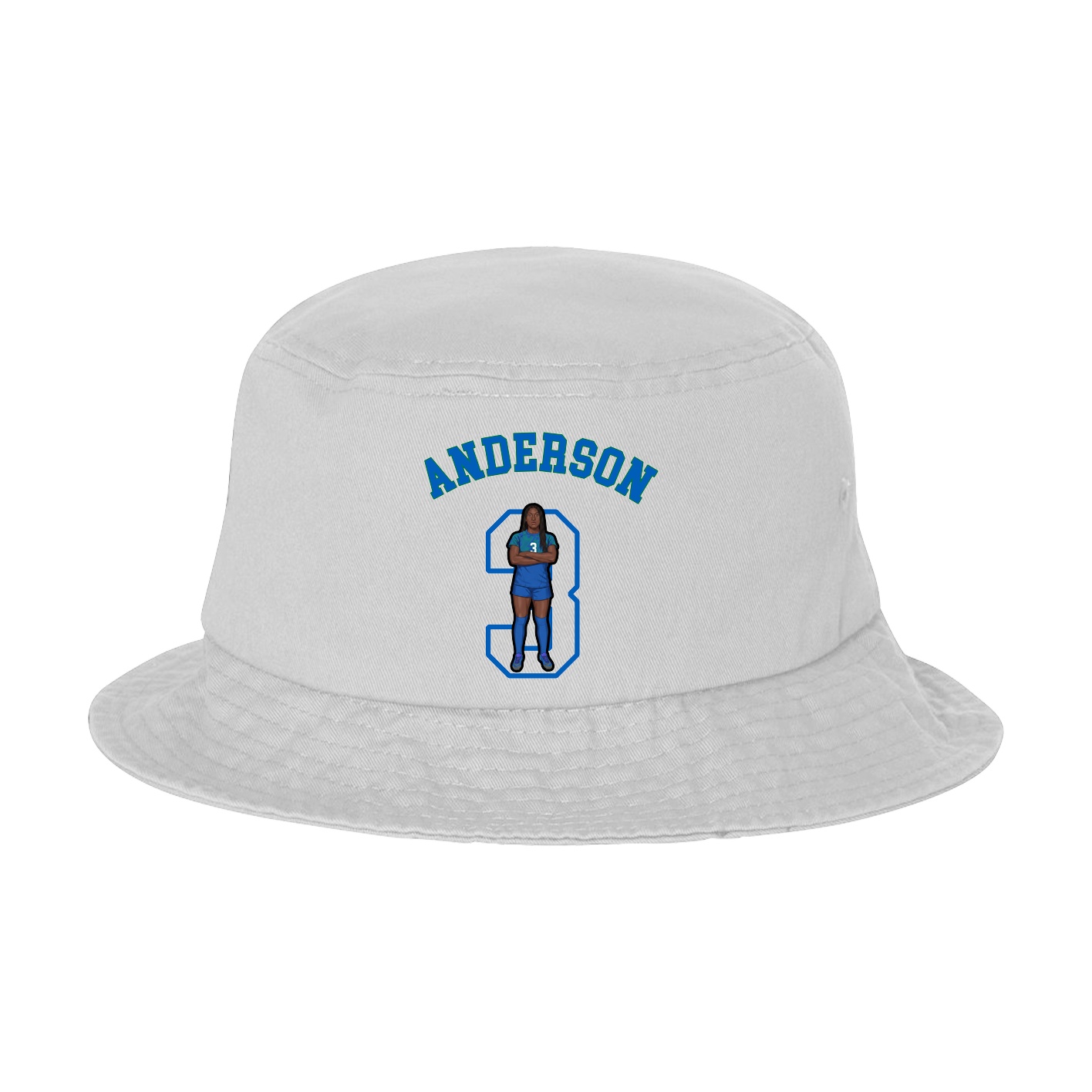 Bucket Cap — Shirsey Arch in White
