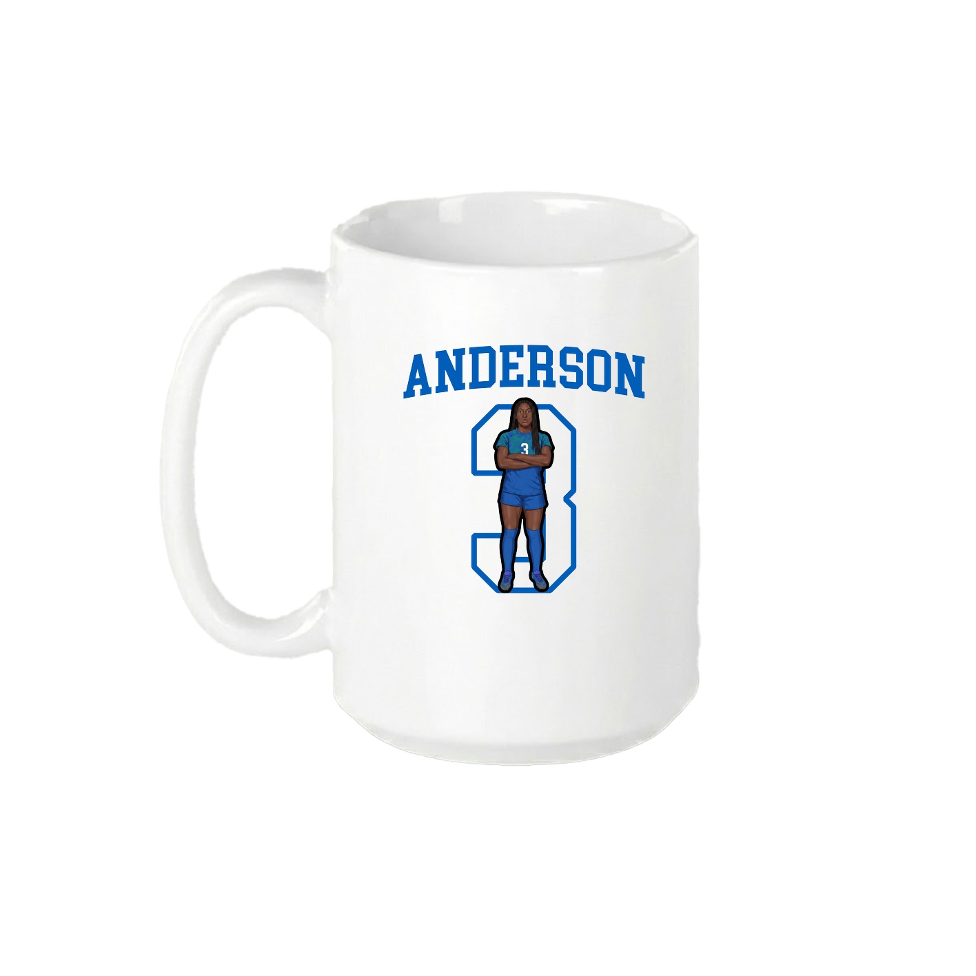 15oz Coffee Mug — Shirsey in White