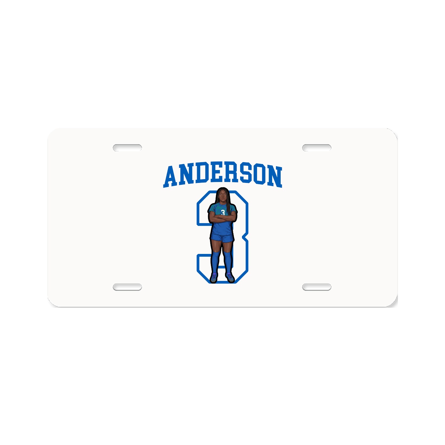 License Plate — Shirsey in Classic